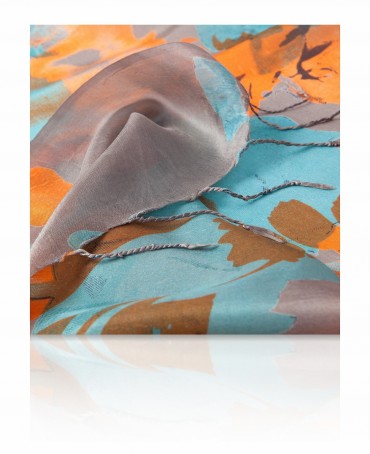 Палантин Женский S30-SMUDGE.FL/SAFFRON